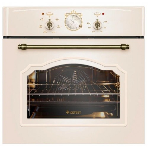 Электрический духовой шкаф GEFEST ДА 602-02 К64 S (кремовый с рисунком ретро) 6
