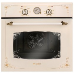 Электрический духовой шкаф GEFEST ДА 602-02 К74 (кремовый с рисунком ретро)