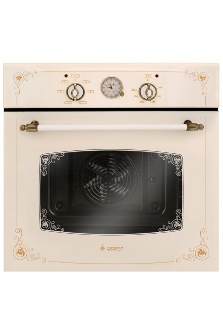 Электрический духовой шкаф GEFEST ДА 602-02 К74 (кремовый с рисунком ретро) 5