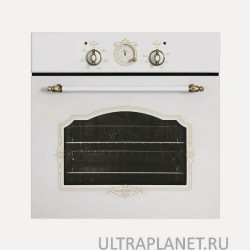 Электрический духовой шкаф GEFEST ДА 602-02 К82 (белый с рисунком ретро)