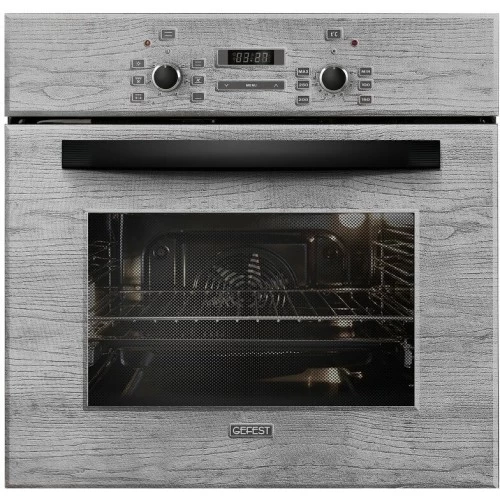 Электрический духовой шкаф GEFEST ДА 622-02 К35 (серый с рисунком дерево) 