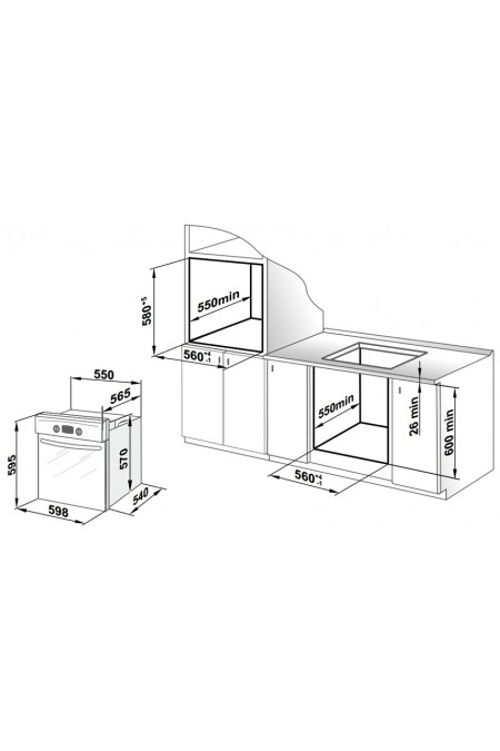 Электрический духовой шкаф GEFEST ДА 622-04 Н3 (нержавеющая сталь) 5