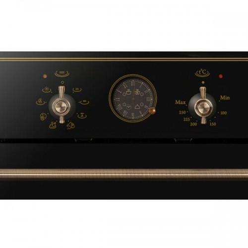 Электрический духовой шкаф GEFEST ЭДВ ДА 622-02 К83 (черный с рисунком ретро) 2