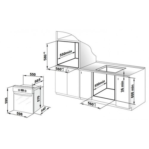 Электрический духовой шкаф GEFEST ЭДВ ДА 622-02 В1 (кремовый) 8