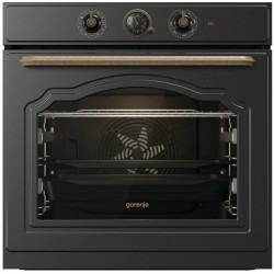 Электрический духовой шкаф Gorenje BO6735CLB (черный матовый)