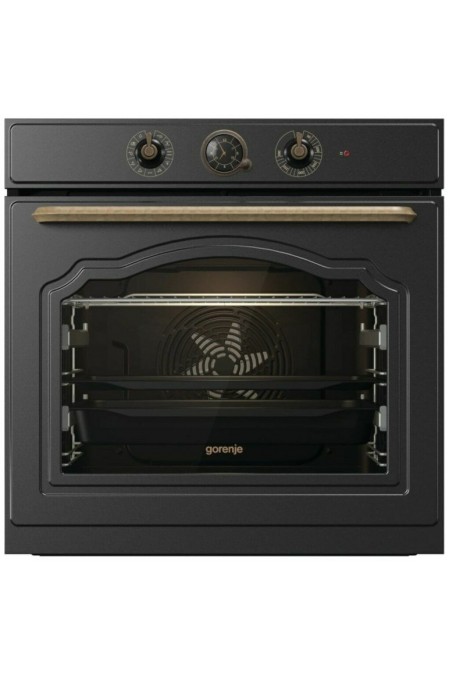 Электрический духовой шкаф Gorenje BO6735CLB (черный матовый) 
