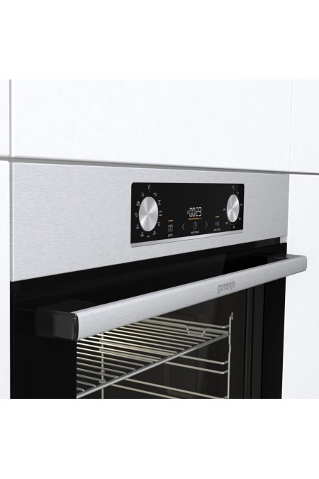 Электрический духовой шкаф Gorenje BO6735E05X (серебристый) 