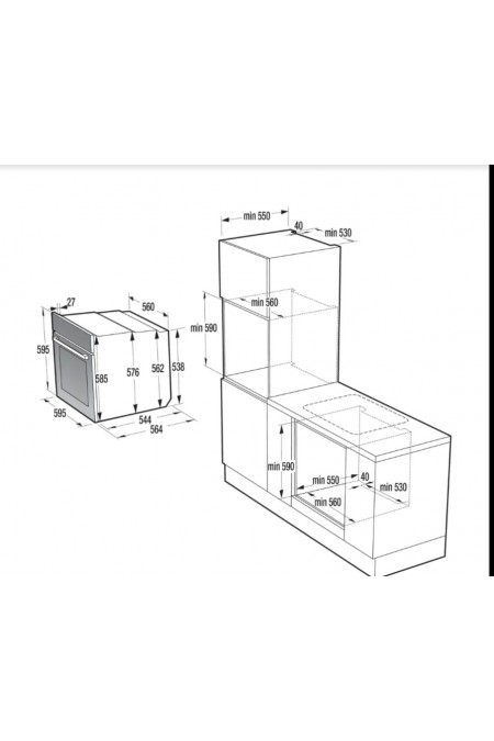 Электрический духовой шкаф Gorenje BOS6737E06PWG (белый) 8