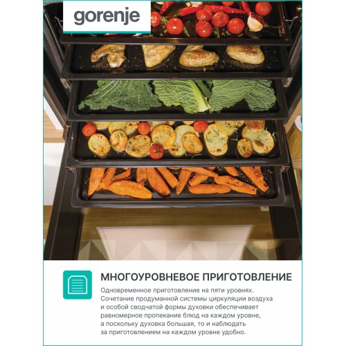 Электрический духовой шкаф Gorenje BOX6737E01BG (черный) 8