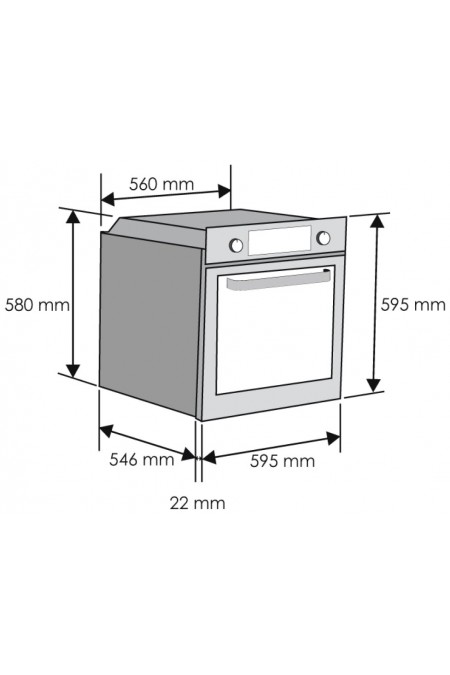 Электрический духовой шкаф Haier HOD-PM08TGB (черный) 4