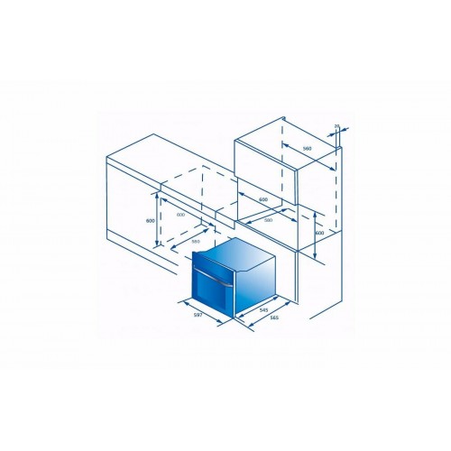 Электрический духовой шкаф Haier HOQ-F6QSN3GG (серый) 6