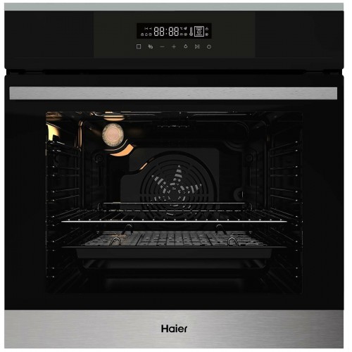 Электрический духовой шкаф Haier HOX-FP3ABX (черный/нержавеющая сталь) 