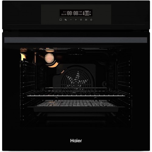 Электрический духовой шкаф Haier HOX-FP3AGB (черный) 