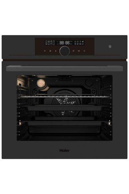 Электрический духовой шкаф Haier HOX-FP5RAGG (серый) 