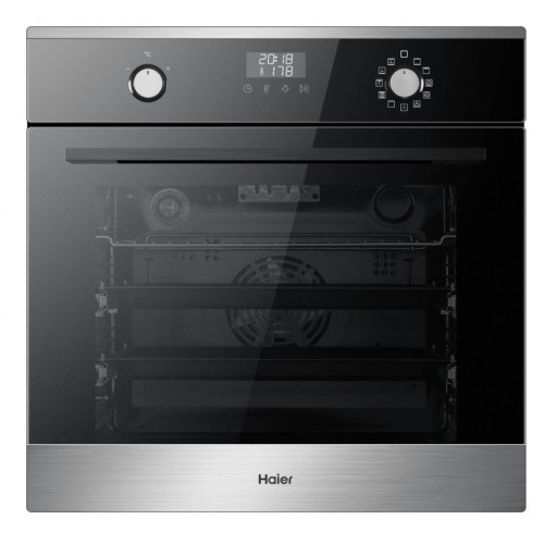 Электрический духовой шкаф Haier HOX-P11CGBX (черный/нержавеющая сталь) 