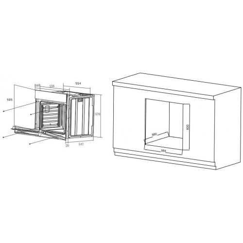 Электрический духовой шкаф Haier HOX-P11HSX (нержавеющая сталь) 2