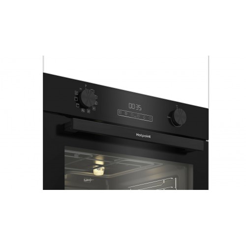 Электрический духовой шкаф Hotpoint-Ariston FE8 824 H BL (черный) 3