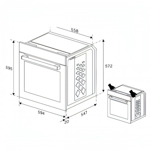 Электрический духовой шкаф Hotpoint-Ariston FE8 831 JSC IX (нержавеющая сталь) 9