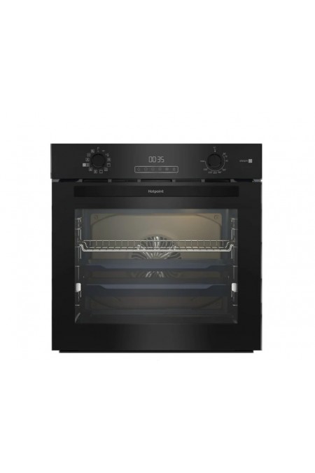 Электрический духовой шкаф Hotpoint-Ariston HSTF 1231 JSAH BLG (черный) 