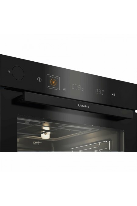 Электрический духовой шкаф Hotpoint-Ariston HSTF 1352 H BL (черный) 4