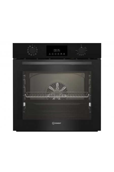 Электрический духовой шкаф Indesit IBFTE 3841 BL (черный) 