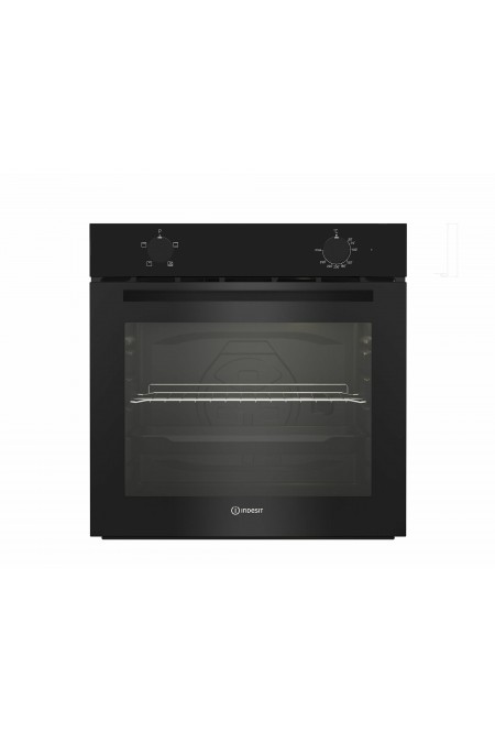 Электрический духовой шкаф INDESIT IFE 2420 BL (черный) 