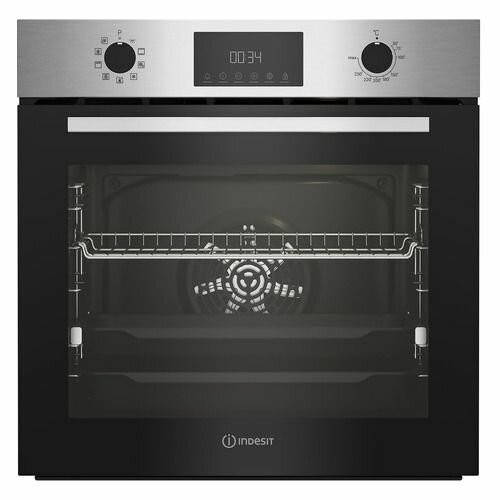 Электрический духовой шкаф INDESIT IFE 3841 J IX (нержавеющая сталь) 