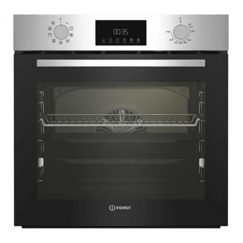 Электрический духовой шкаф Indesit IFE 3841 JC IX (нержавеющая сталь) 2