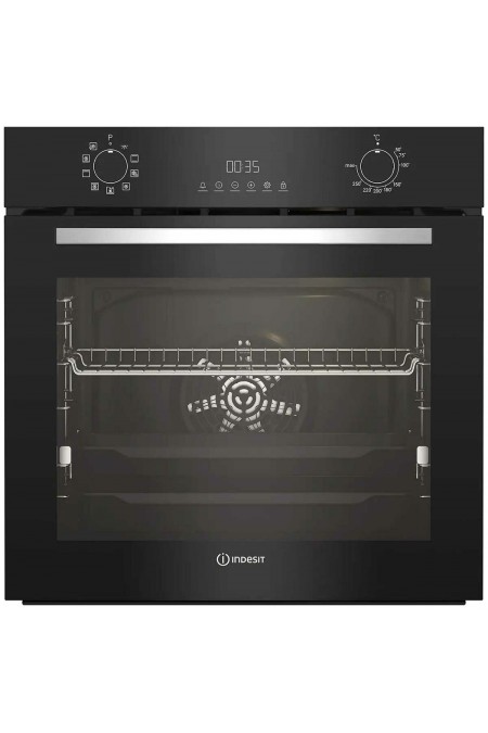 Электрический духовой шкаф INDESIT IFE 4841 J BL (черный) 
