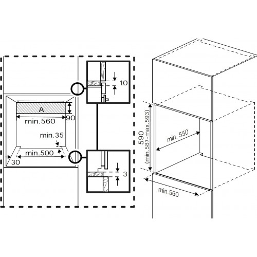 Электрический духовой шкаф INDESIT IFE 4841 J BL (черный) 3