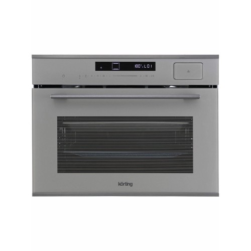 Электрический духовой шкаф Korting OKB 3450 GBXGr Steam (серое стекло) 