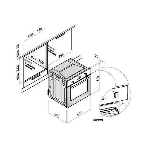Электрический духовой шкаф Korting OKB 792 CFX (серебристый) 1