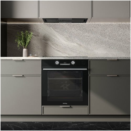 Электрический духовой шкаф Korting OKB 8951 EN ST (черный) 2