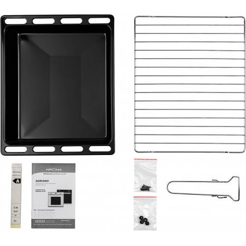 Электрический духовой шкаф Krona ADRIANO 60 BL G2 (черный) 9