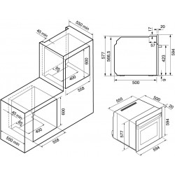 Электрический духовой шкаф Krona ADRIANO 60 WH G2 (белый)