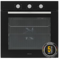 Электрический духовой шкаф Krona ALPHA 60 BL (черный)