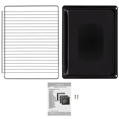 Электрический духовой шкаф Krona ALPHA 60 WH (белый) 5