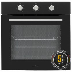 Электрический духовой шкаф Krona ARADEO 60 BL (черный)