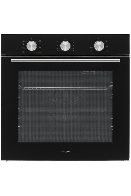 Электрический духовой шкаф Krona BIRNE 60 BL (черный) 