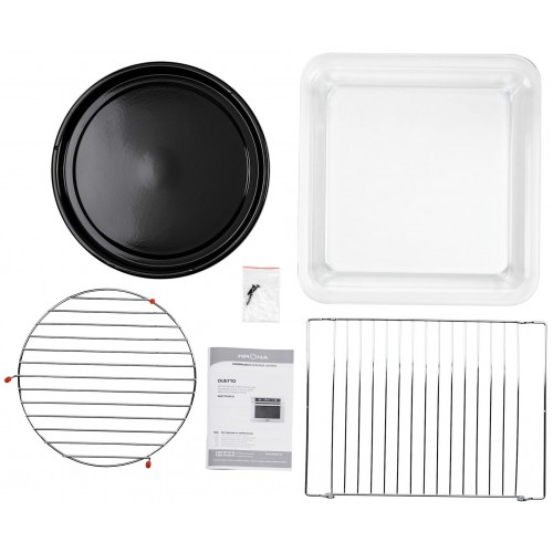 Электрический духовой шкаф Krona DUETTO 60 IX (серебристый) 9