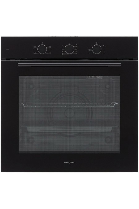 Электрический духовой шкаф KRONA ELEMENT 60 BL/BL (черный) 