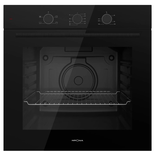 Электрический духовой шкаф KRONA ELEMENT 60 BL/BL (черный) 3