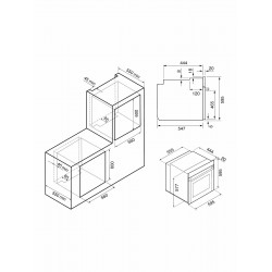 Электрический духовой шкаф Krona ELEMENT 60 BL (черный)