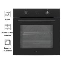 Электрический духовой шкаф Krona MAGNETE 60 BL/BL (черный)