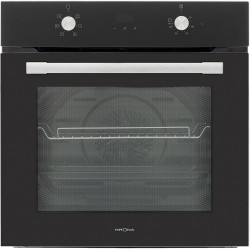Электрический духовой шкаф Krona MAGNETE 60 BL (черный/нержавеющая сталь)