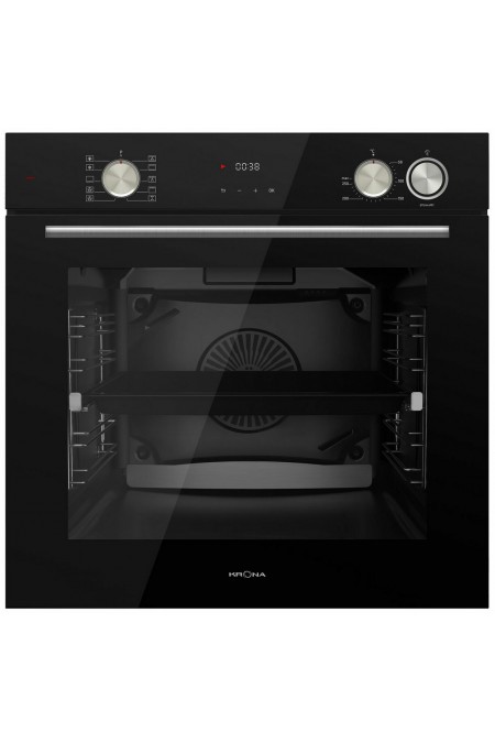 Электрический духовой шкаф Krona NEBULA STEAM 60 BL (черный) 
