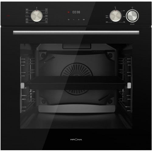 Электрический духовой шкаф Krona NEBULA STEAM 60 BL (черный) 