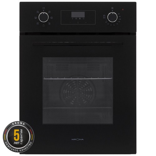 Электрический духовой шкаф Krona RITUS 45 BL/BL G2 (черный) 