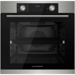 Электрический духовой шкаф Kuppersberg HF 610 BX (черный/серебристый)