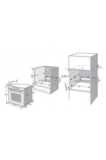 Электрический духовой шкаф Kuppersberg HK 616 Black (черный) 8